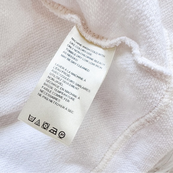 We the Free | Oversized White Cotton Saturday Cropped Shacket - Picture 8 of 10